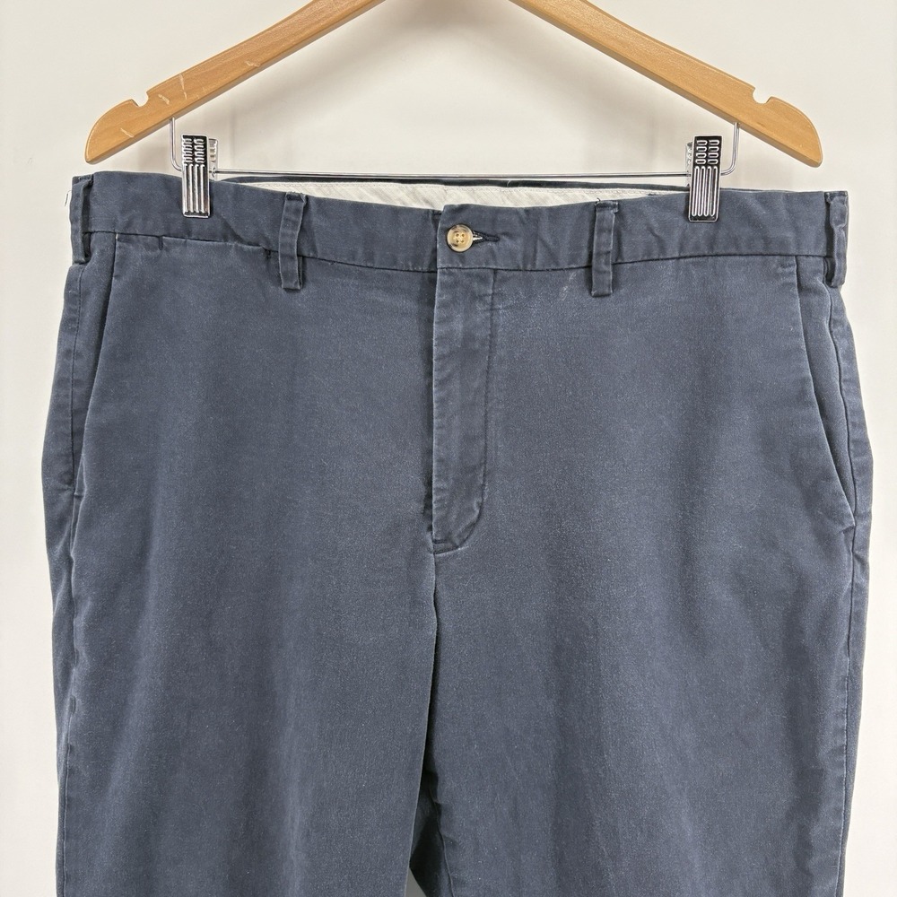 Polo Ralph Lauren Pants Mens 38x30 Blue Stretch Straight Chino Casual